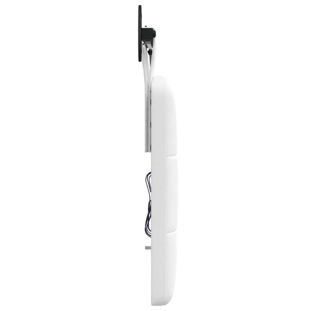 Testiera | Testata sospesa Con luce LED Bianco Tessuto