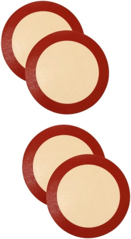 Matte antiaderente per forno in silicone, 4 pezzi