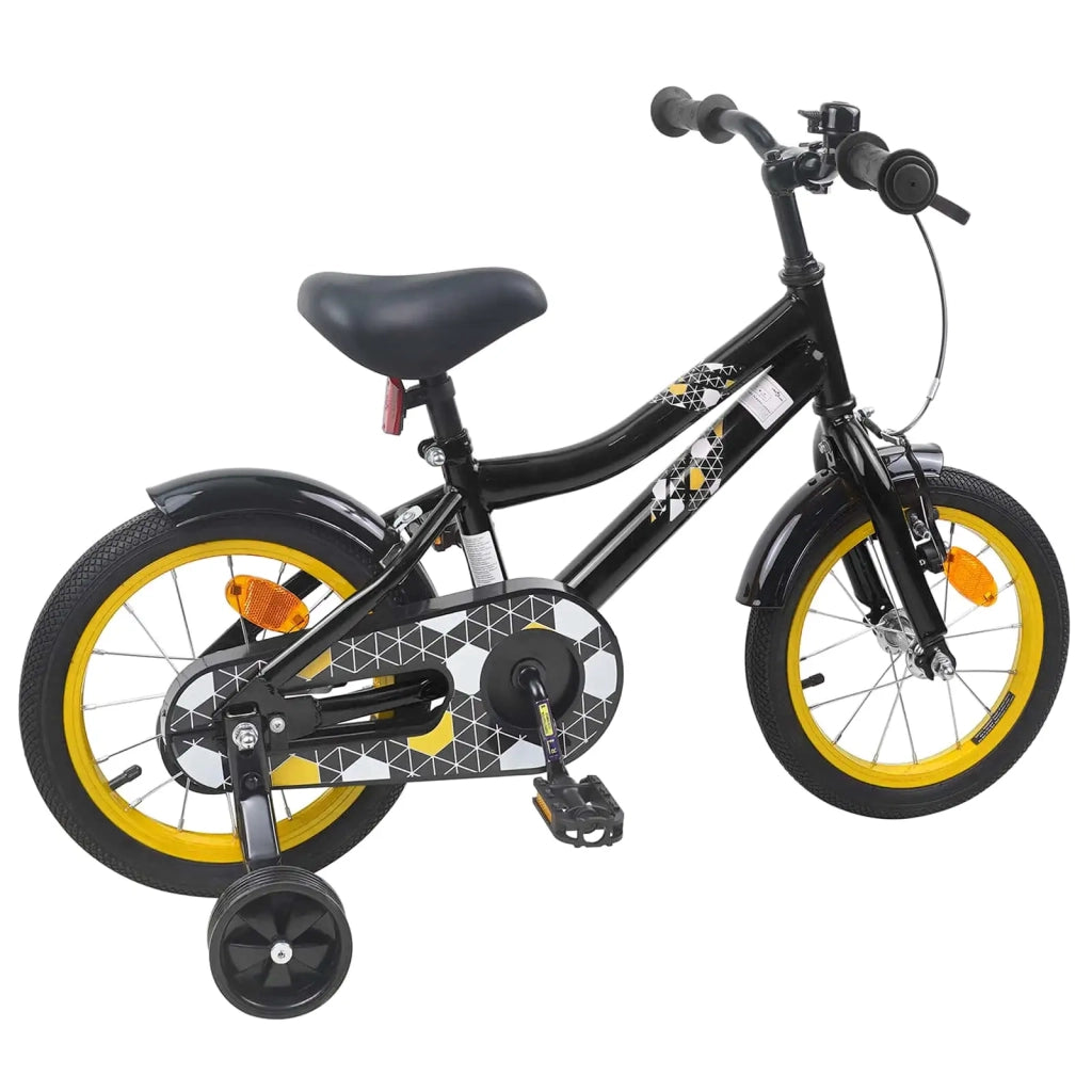 Bicicletta per Bambini | Bici per bambini 16 Pollici per bambini di 4-6 anni Nero