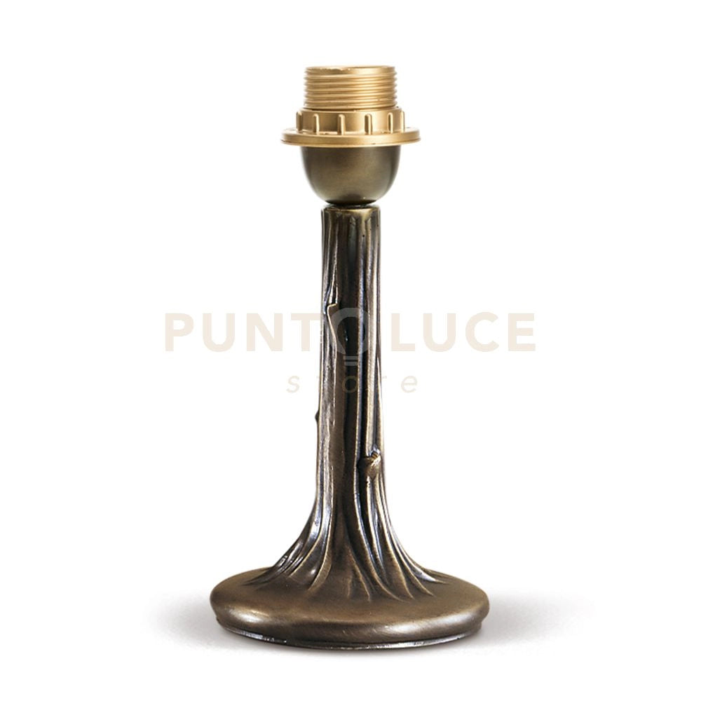 SUNFLOWER SOLO BASE PER LUMETTO BRUNITO H.39CM 1 LUCE ATTACCO E27