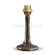 SUNFLOWER SOLO BASE PER LUMETTO BRUNITO H.39CM 1 LUCE ATTACCO E27