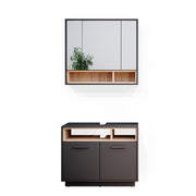 Vicco Set mobili bagno Antracite 2 parti