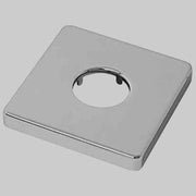 ROSONE IN OTTONE QUADRATO  1/2     MADE IN ITALY