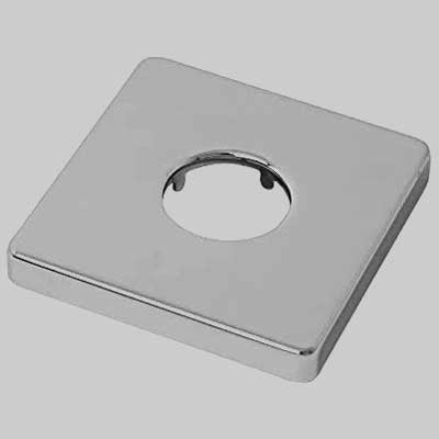 ROSONE IN OTTONE QUADRATO  1/2     MADE IN ITALY