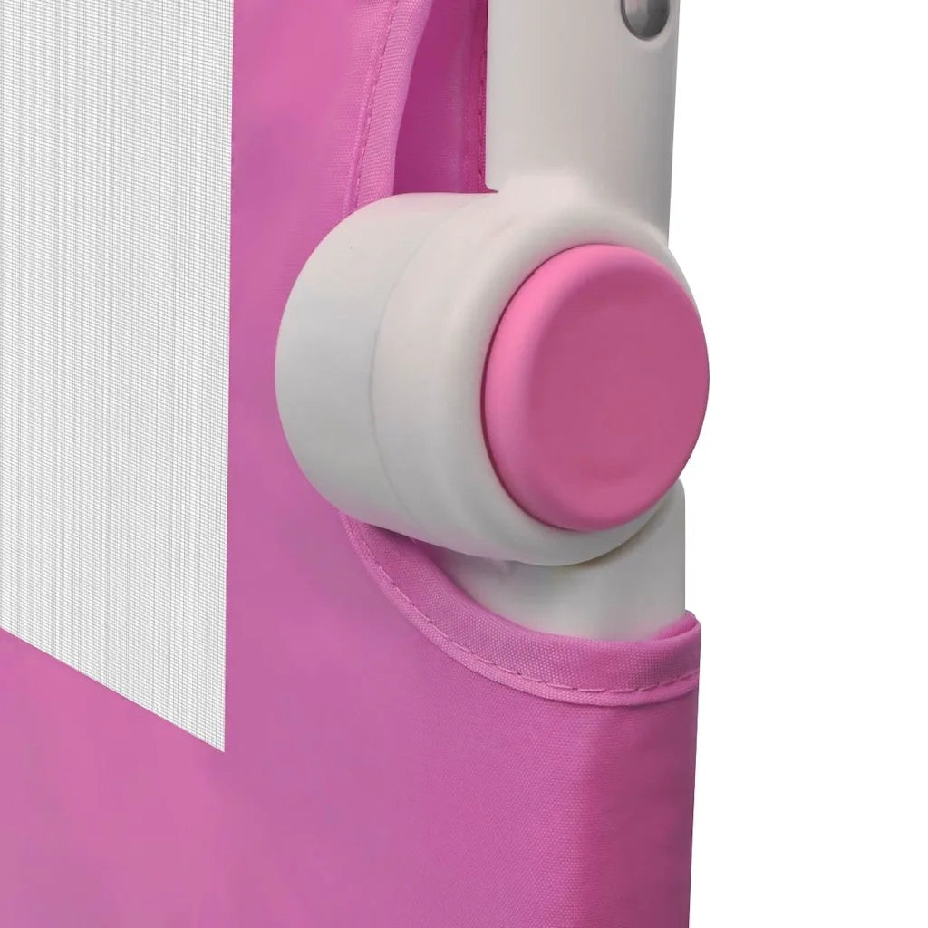 Sponde Letto per la Sicurezza dei Bambini 2 pz Rosa 150x42 cm CFW7951074
