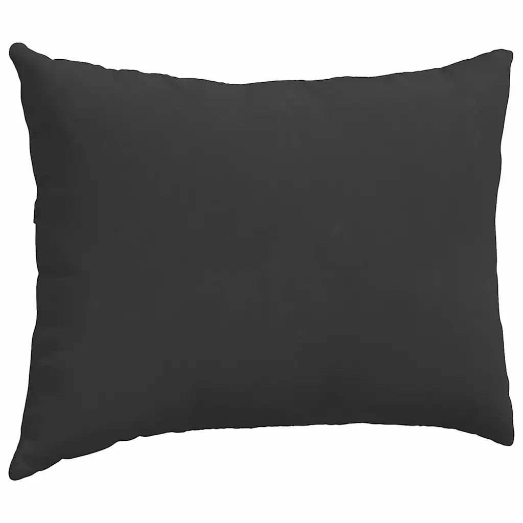 Cuscini da Divano 2 pcs Nero 70 x 50 cm Tessuto 42013771