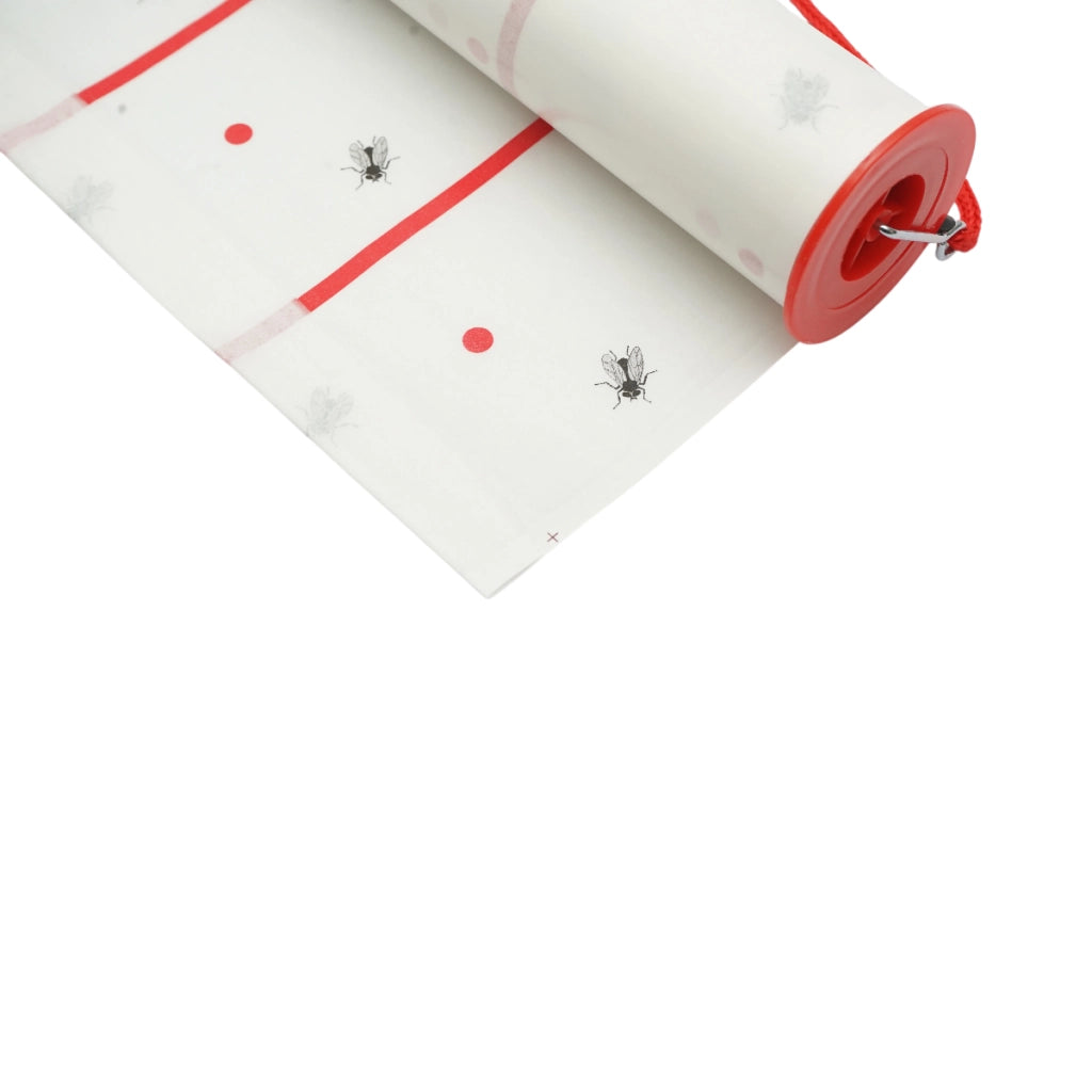 Trappola per mosche adesiva con colla, 25 cm x 10 m
