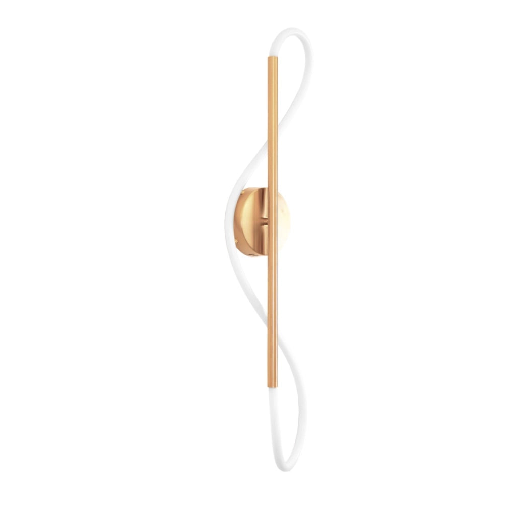 Applique moderna LED 19W 4000K 2230lm oro EMMA Polux