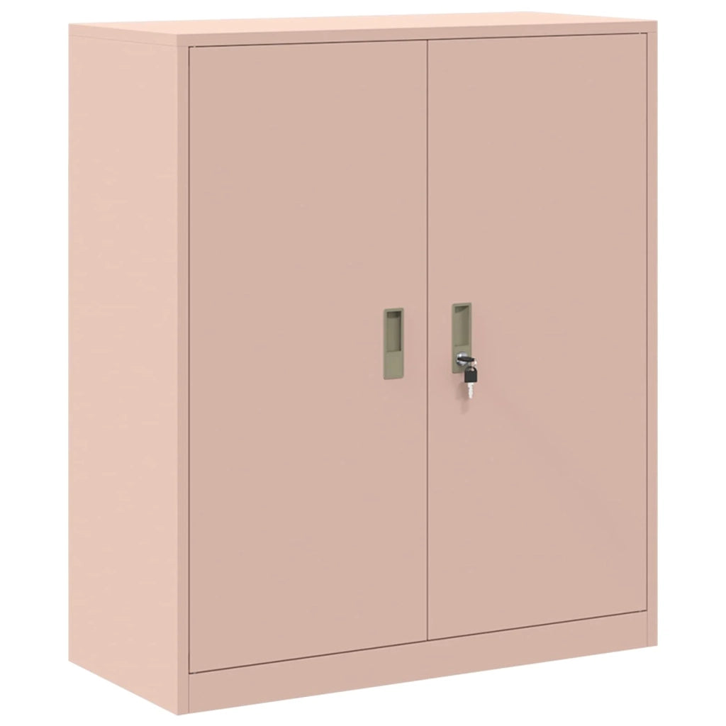 Armadio Rosa 90 x 40 x 105 cm Acciaio