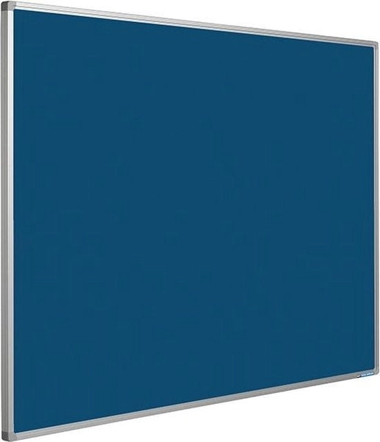 Pannello da parete Softline profilo 16mm bulletin Blu - 90x120cm