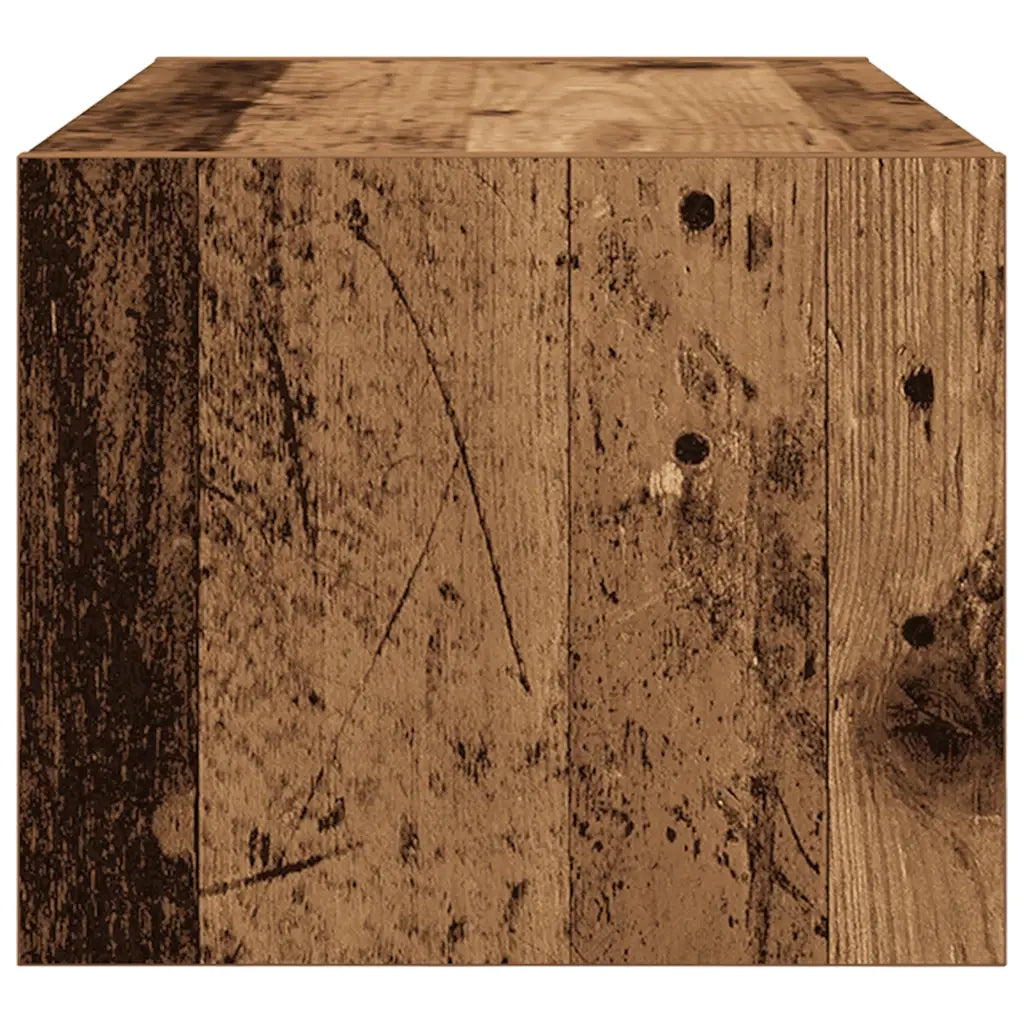Mobile Porta TV-Mobile per TV-Credenza TV Legno Antico 60x31x25,5 cm Legno Multistrato