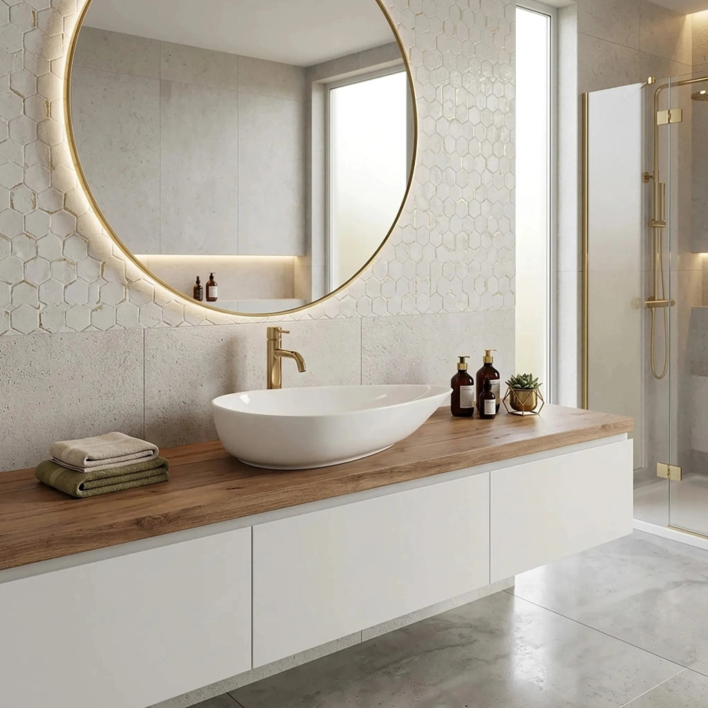 Lavabo Da Appoggio Rea Greta 65