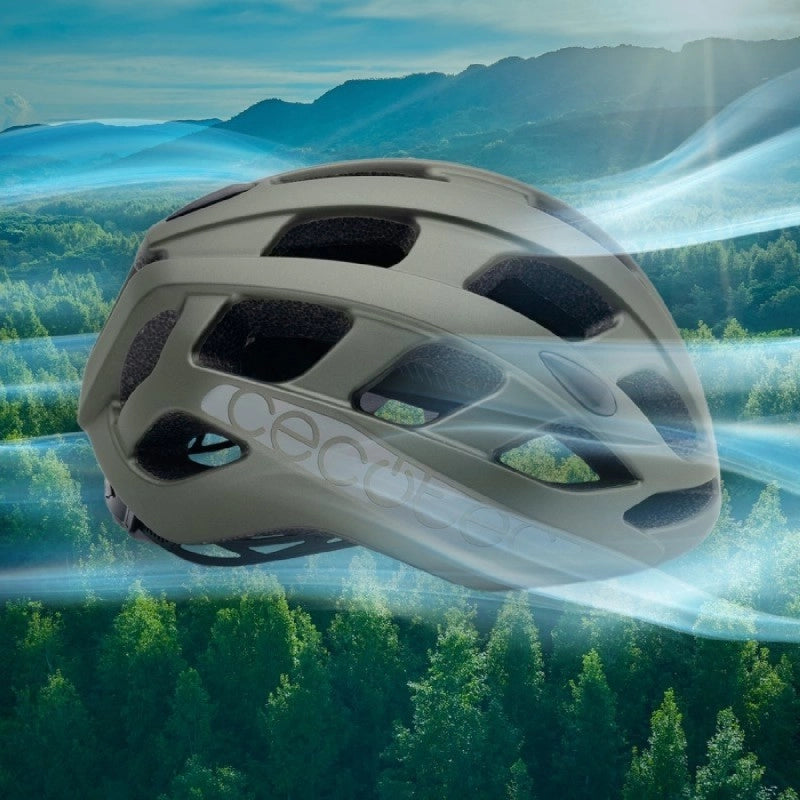 CECOTEC 07348 - Casco BrainGuard Sprinter Green S-M