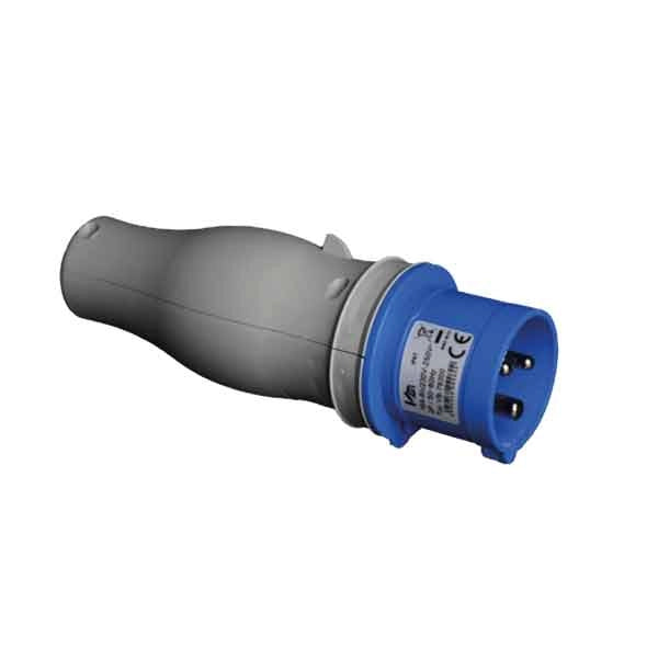 ADATTATORE CONVERTISPINA IP67 220V spina 2P+T 16A 230V CEE - presa schuko 10/16A 230V - MADE IN ITALY