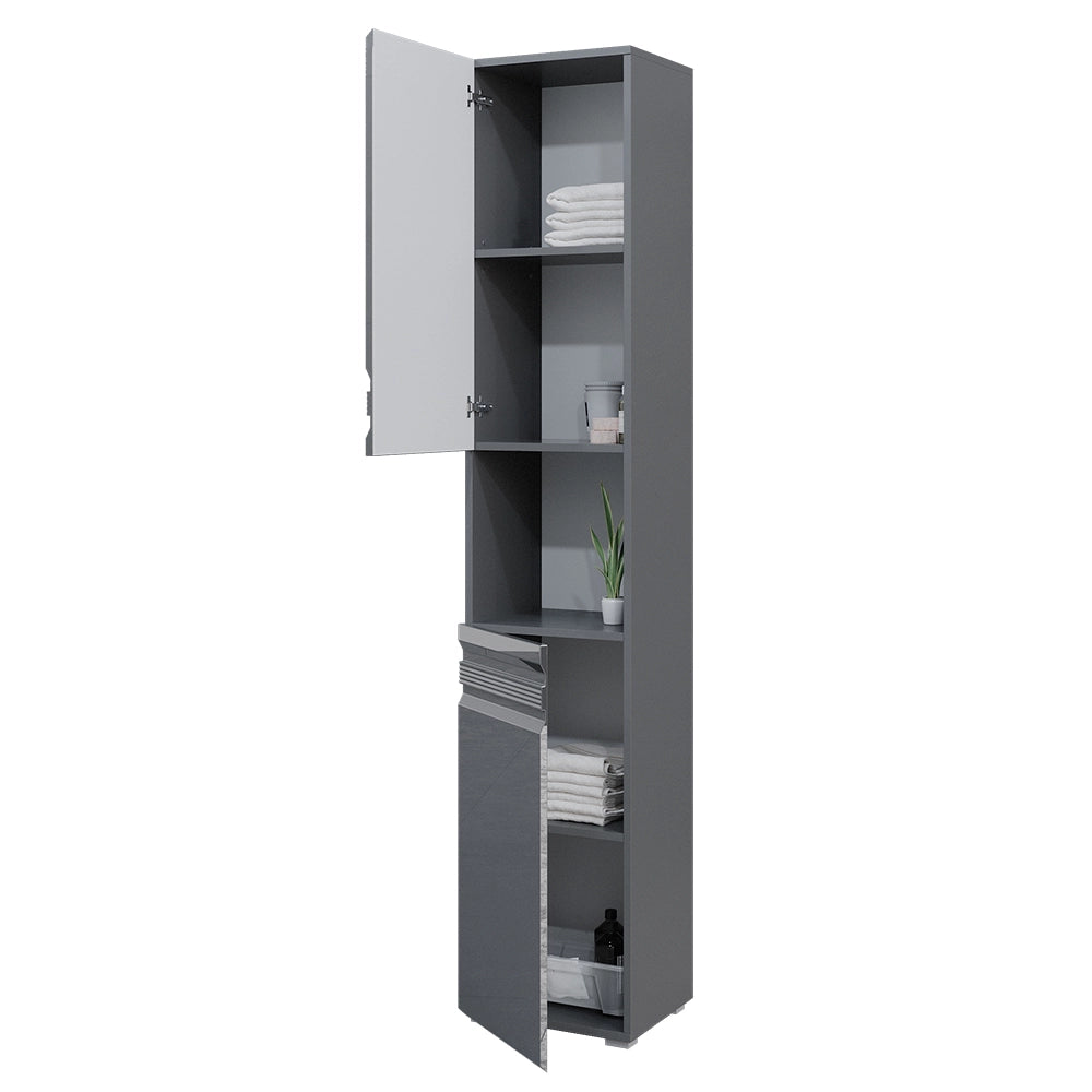 Vicco Mobile bagno alto Antracite 36.4 x 190.5 cm