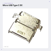 Adattatore DC Jack Micro USB Type C per Chromebook Modelli