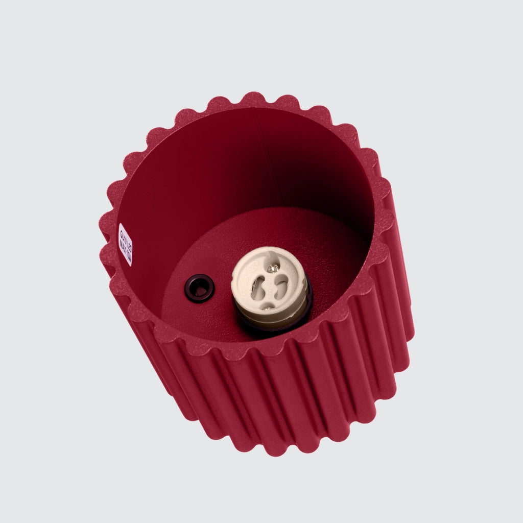 Lampada da soffitto AURA 1 bordeaux GU10