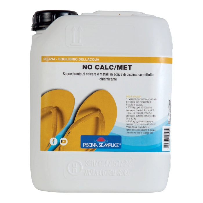 Sequestrante Calcare E Metalli Per Acqua Piscina - No Calc Met 5 Kg