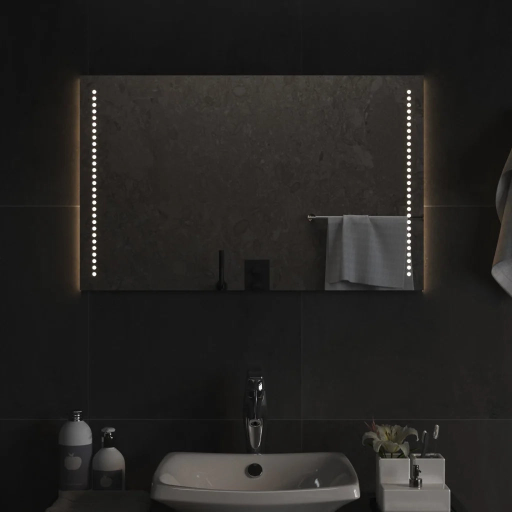 Specchio da Bagno con Luci LED 50x80 cm 3154050