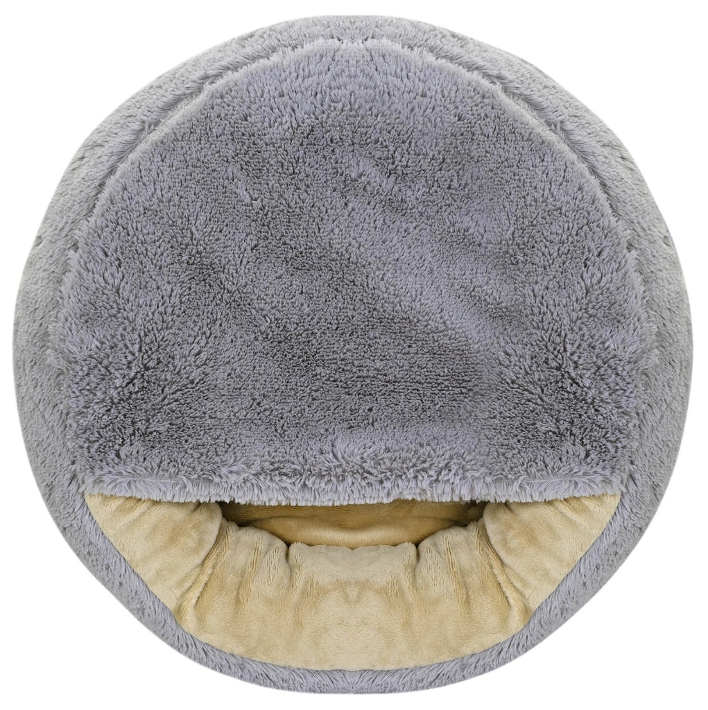 AIO FACTORY 80 cm FLUFFY Letto per cani personalizzabile grigio chiaro impermeabile
