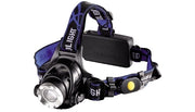 TORCIA DA TESTA LED RICARICABILE 5W