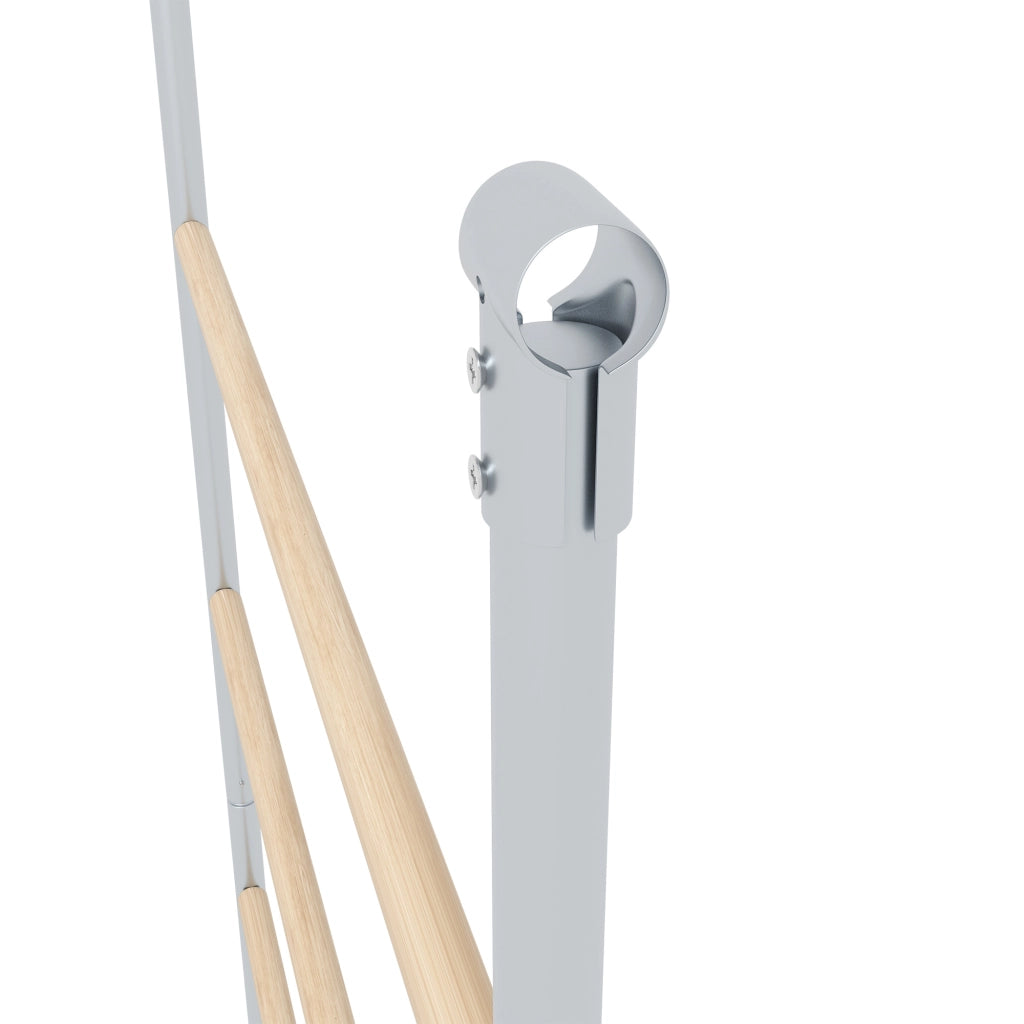 Perchiera per Galline 4 Livelli ¨C Minimal ¨C Legno e Metallo 140x86x2.5 cm
