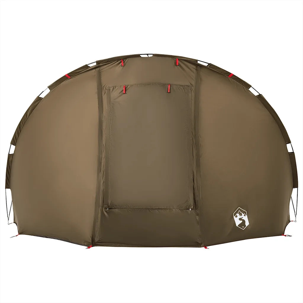 Tenda da Pesca per 5 Persone-Tenda da campeggio Verde Oliva Impermeabile 492674