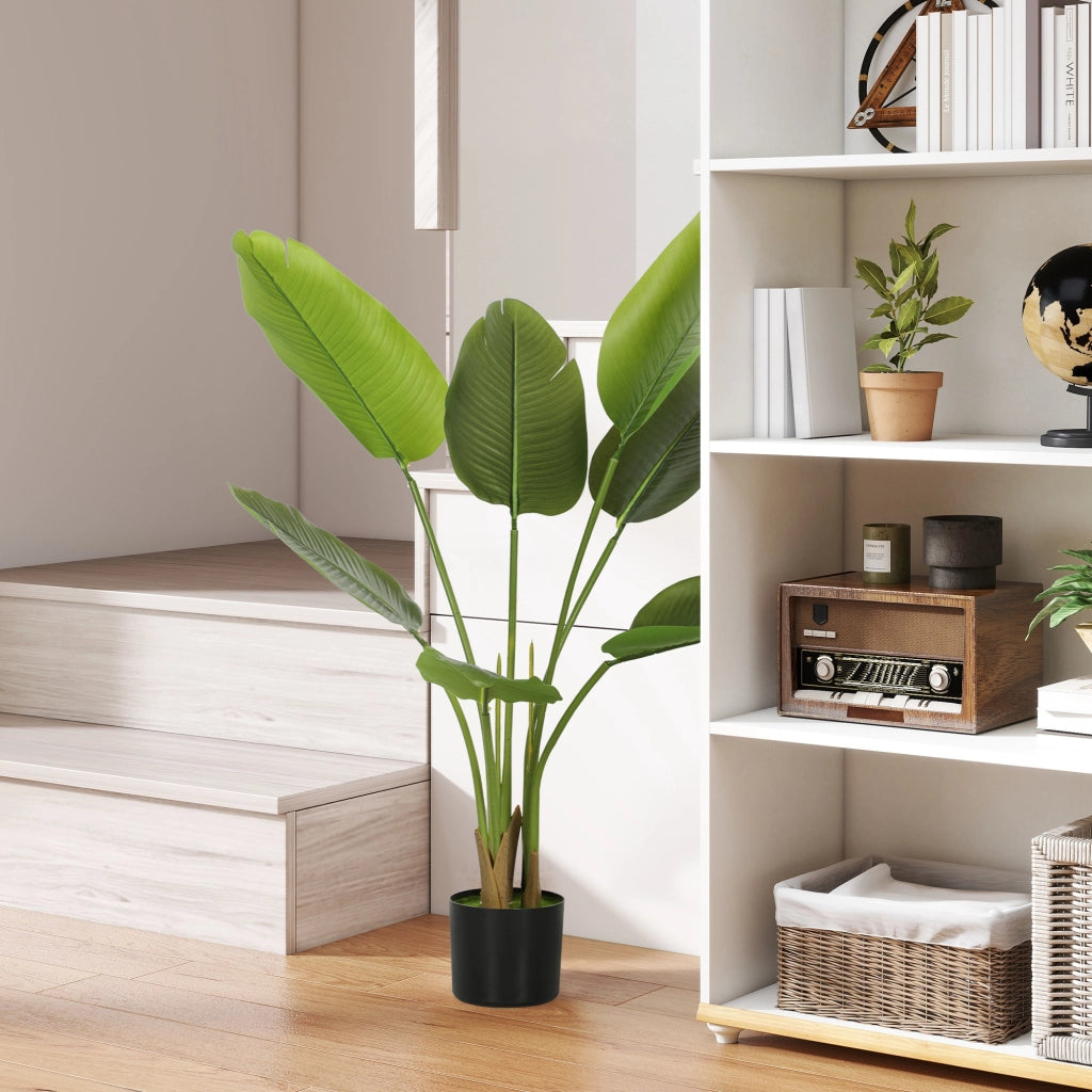 Pianta Artificiale Ave del Paraiso ¨C Minimal ¨C Verde 109 cm