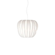 Sospensione Da Esterno Moderna Queen Polilux ® Bianco 1 Luce E27 D40Cm