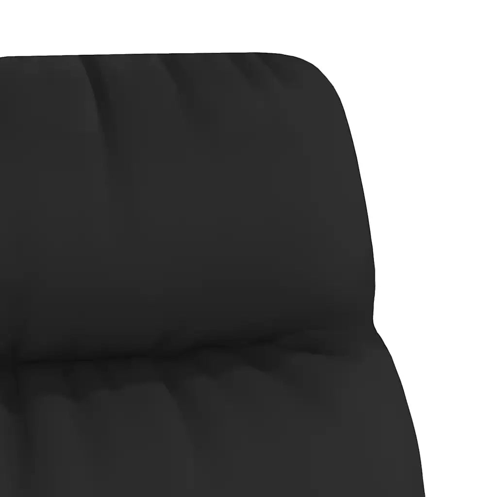 Divano Sedia-Poltrona Relax Nera in Similpelle 501302
