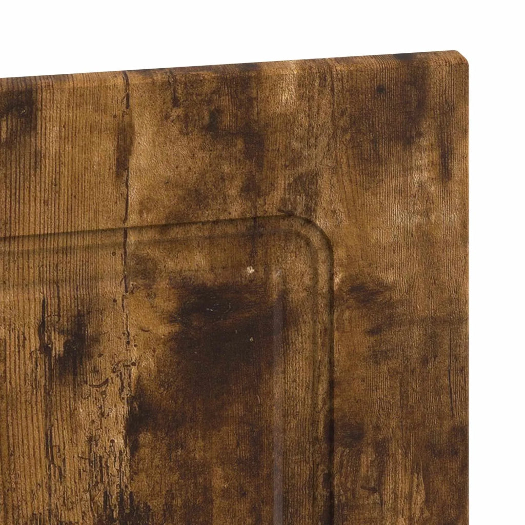 Testiera da Muro UTRECHT Rovere Fumo Legno ingegnerizzato 897840