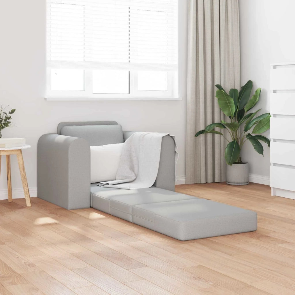 Divano letto Grigio Nuvola 98 x 71 x 83 cm Tessuto 4106664