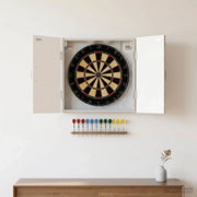 Armadio per Dartboard HAARLEM Grigio Cemento 896888