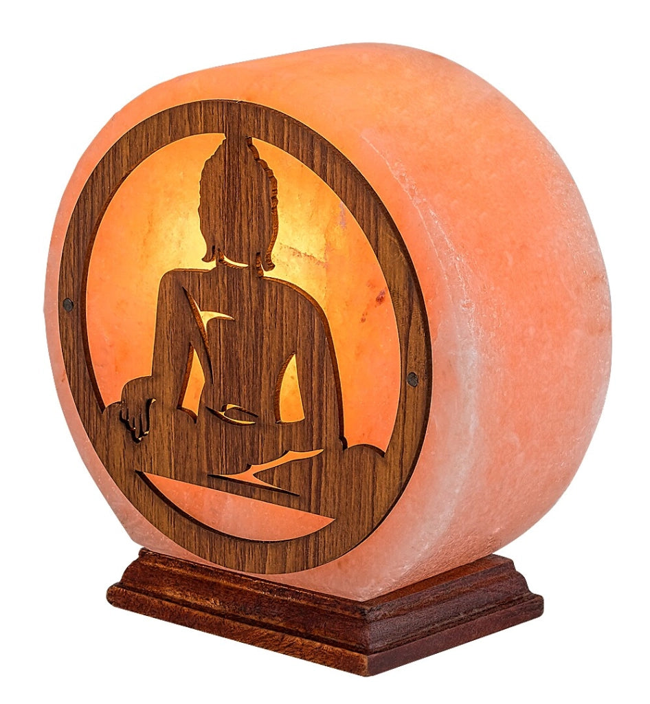 Lampada salina arancione Zenova Budda E14 Rabalux