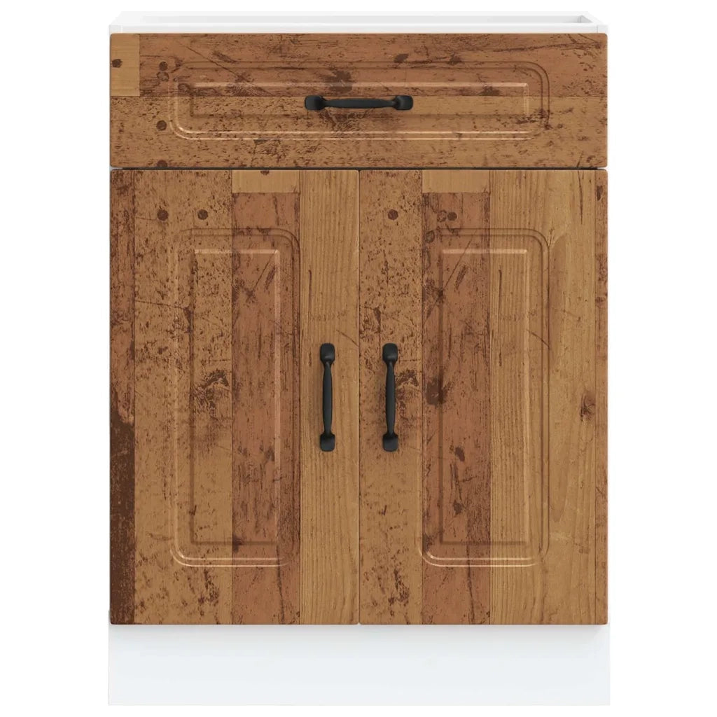 Base da Cucina Kalmar Legno Vecchio in Legno Multistrato 853495