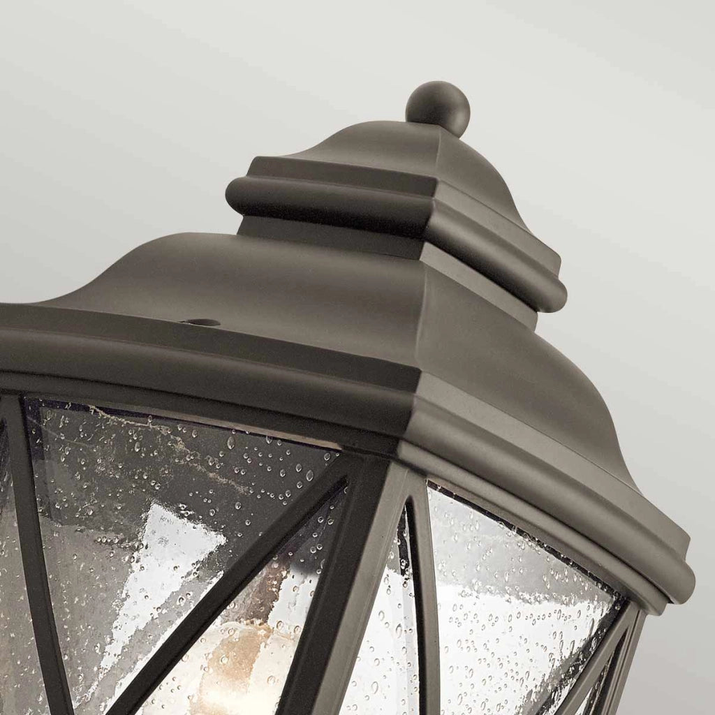 Lampada da esterno su palo Tangier bronzo E27 60W Kichler