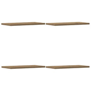 Mensole Parete 4 pz Rovere Artigianale 40x20x1,5cm in Truciolato CFW4545553