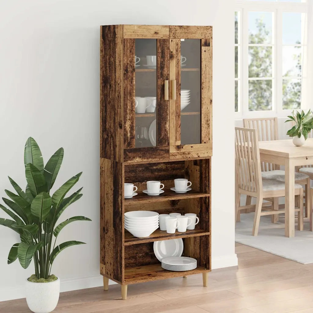 Credenza Legno vecchio 69,5 x 34 x 180 cm 3415696