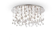 Lampada Da Soffitto Moonlight Pl15 Cromo Ideal-Lux