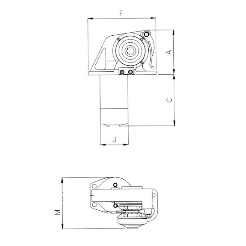 DORADO 500W. 12V. mm. 6 DORADO 800W 12V - GYPSY MM 6