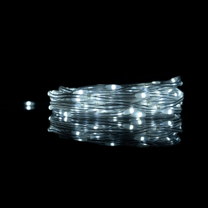 Catena luminosa esterna 20m 200LED 6500K BT USB IP65 Ecolight