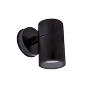 Applique esterna nera tubolare GU10 7W IP54 Gordon