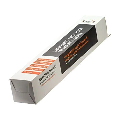 IGenio 260 Tappetino Proteggi Piano Induzione Antiscivolo EPDM Vetrosecurit 60x52 cm colore Nero