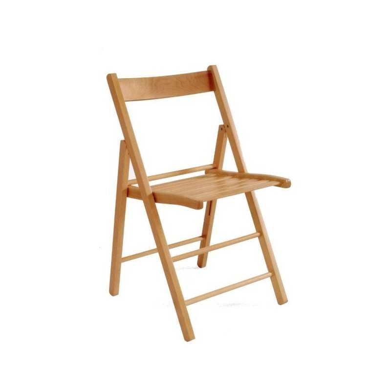 Sedia Legno Pieghevole Birreria Faggio Vette