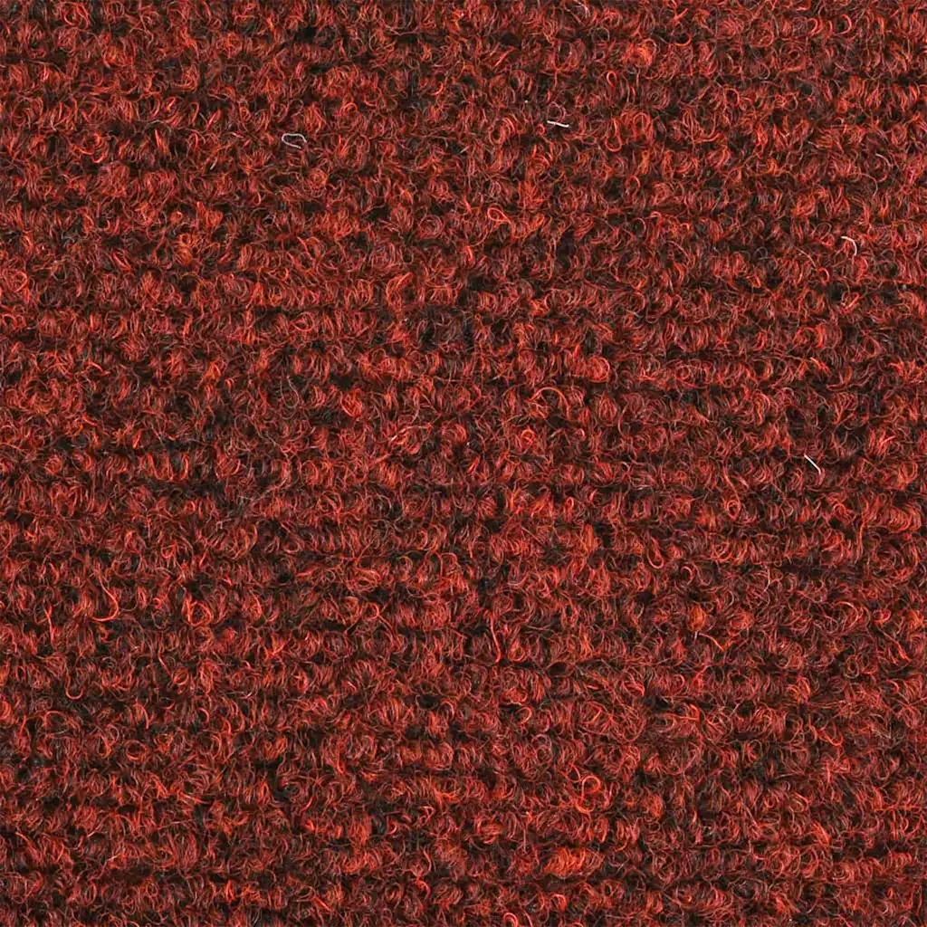 Tappetini per scale autoadesivi 20 pz 65x21x4 cm Bordeaux Rosso Semicircolari Grandi 3365647