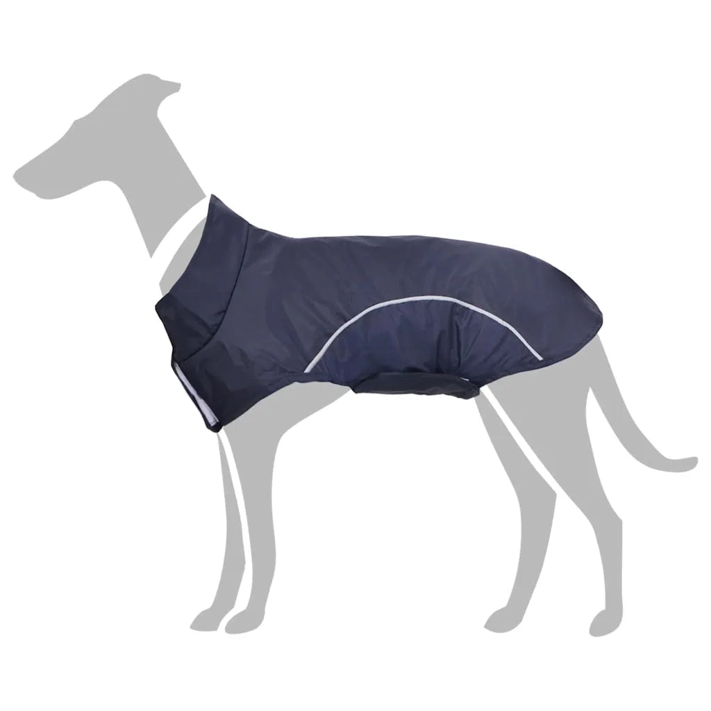 Impermeabile per Cani con Strisce Riflettenti Poliestere L CFW7221296