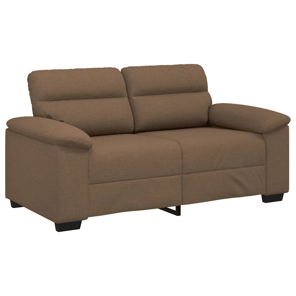 Divano a 2 Posti-Sofa 2 Posti Marrone 120 cm in Tessuto 946990
