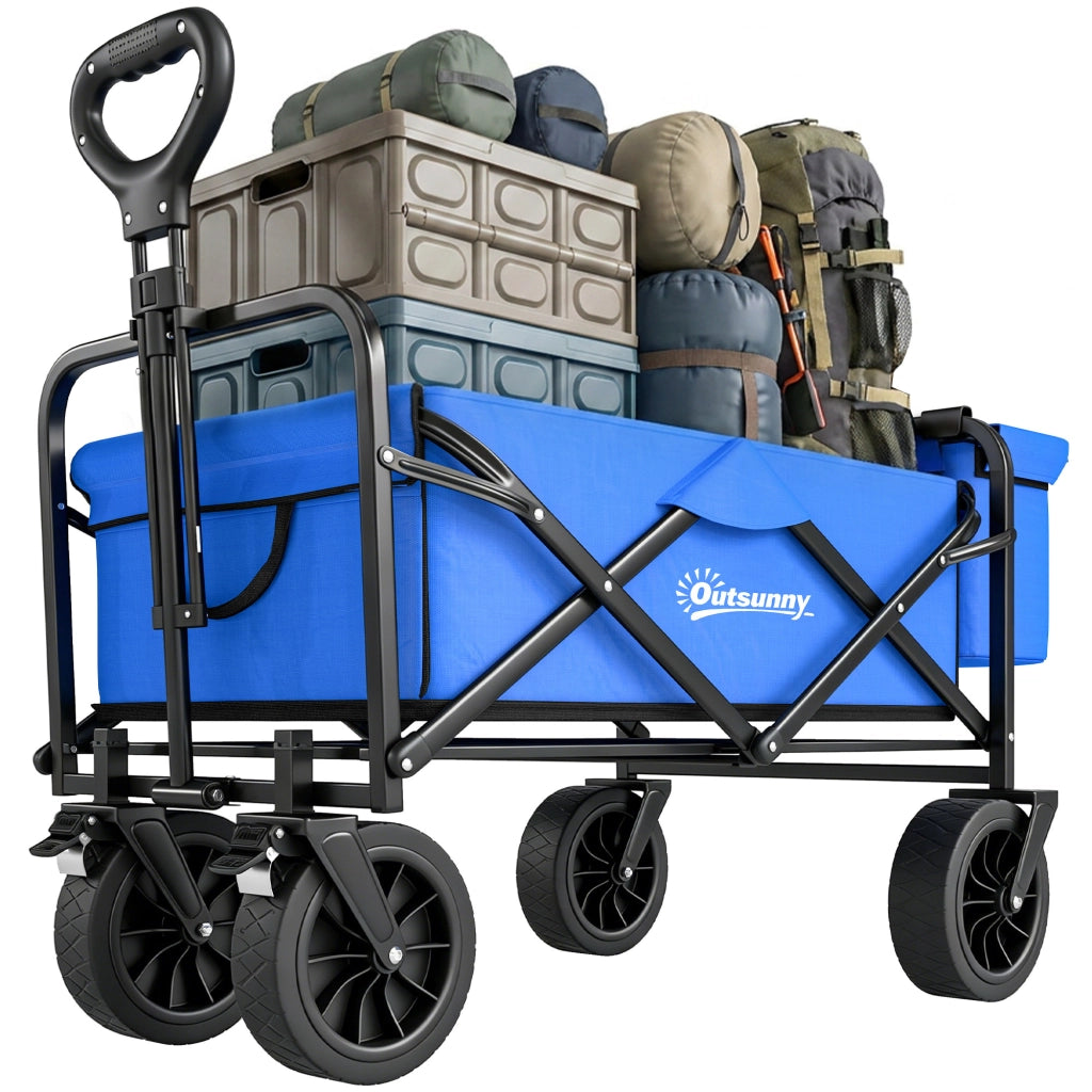 Carrello Pieghevole ¨C Minimal ¨C Blu