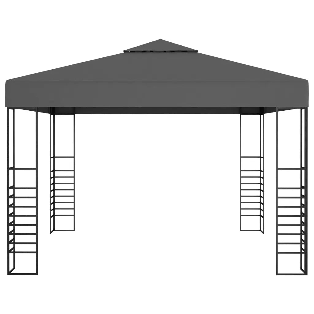 Gazebo | Pergolato da Giardino 3x3 m Antracite