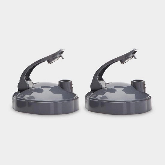 Copricapi di ricambio (2 pezzi) - Adatti per blenders da 600W e 900W, copricapi sport, grigio